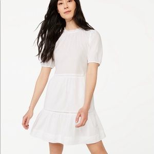 Simple white dress